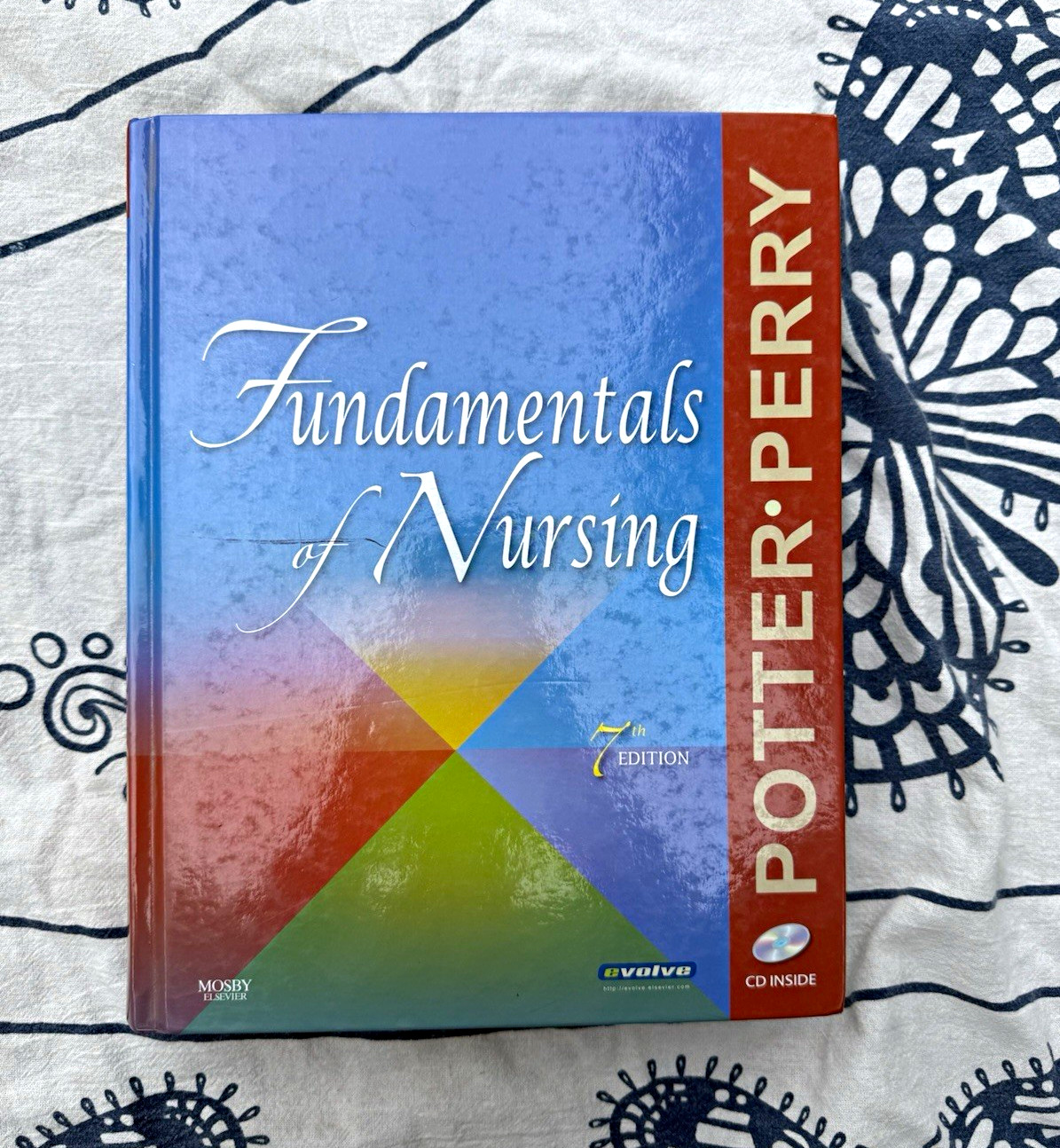 Fundamentals of Nursing 7th Ed Potter & Perry Hardcover Mosby 2009
