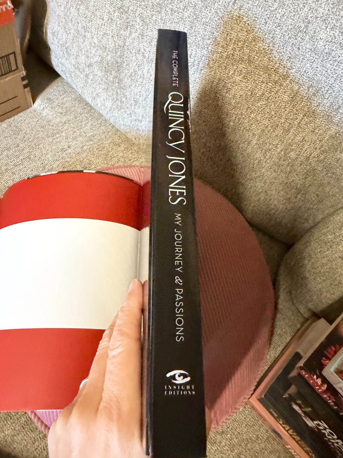 Quincy Jones: My Journey & Passions — 2008 Insight Editions — SIGNED — HC/DJ LN