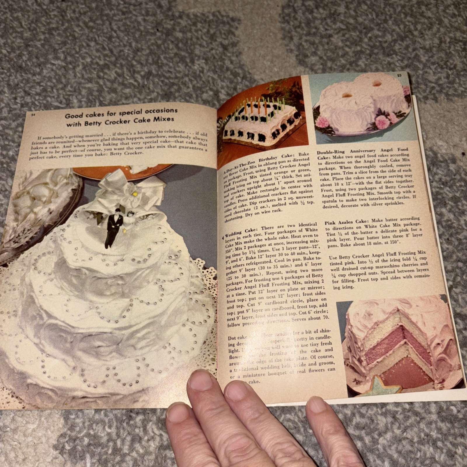 Vintage Betty Crocker How to Have the Most Fun with Cake Mixes