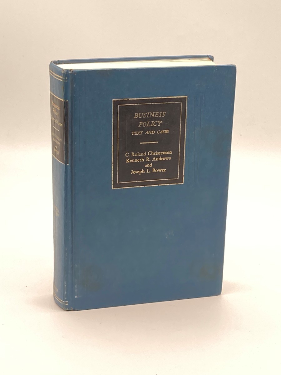 Business Policy Text and Cases