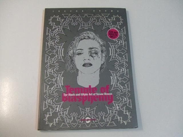 Trevor Brown Temple Of Blasphemy Limited Edition Art Book 999 Copies