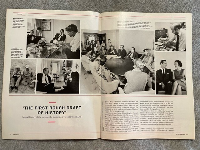 Newsweek – Last Print Issue December 31, 2012
