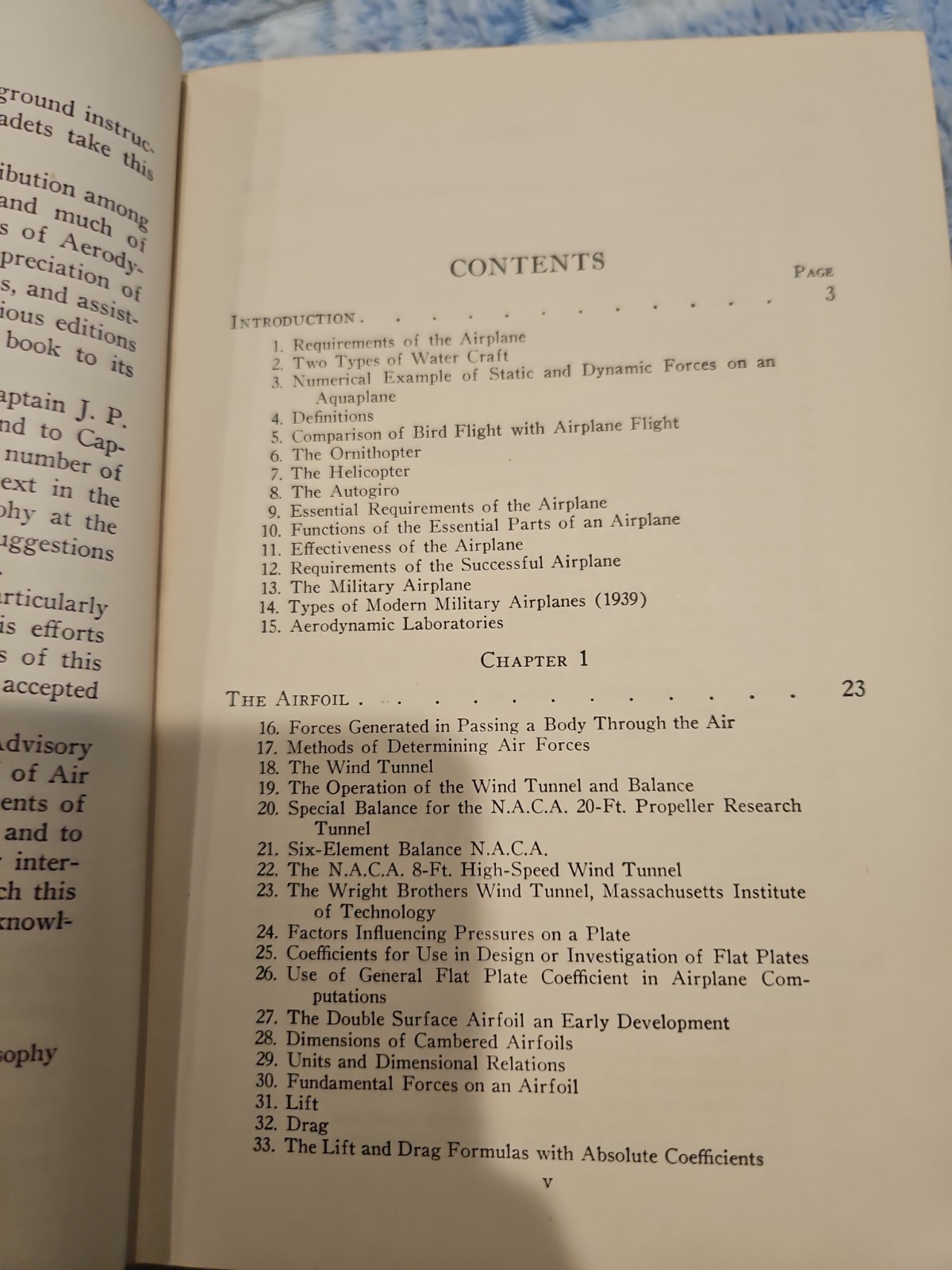 Simple Aerodynamics – Carter – 5th Edition – 1934 – 510 Pages Hardcover