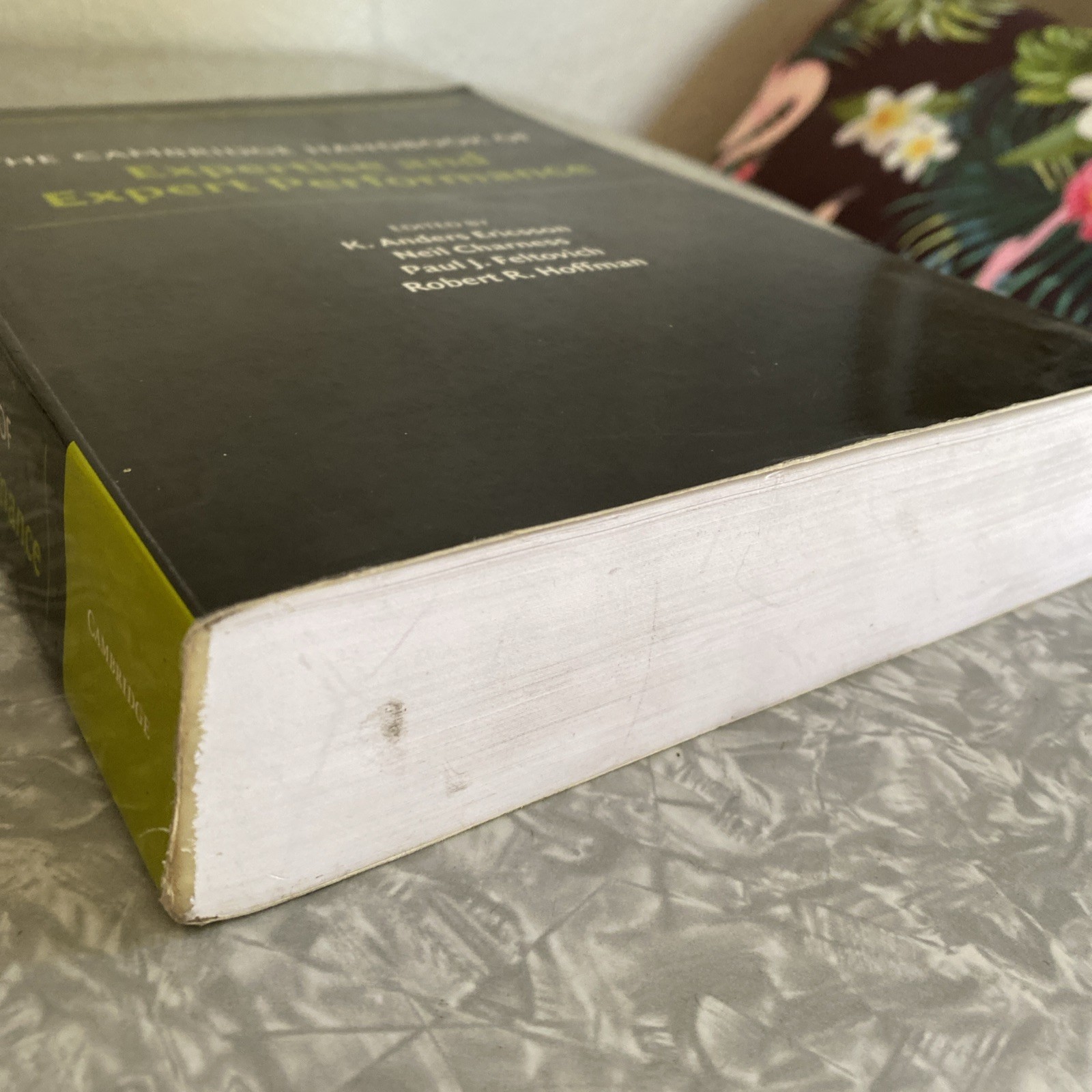 Cambridge Handbook of Expertise and Expert Performance University 2007 Edition