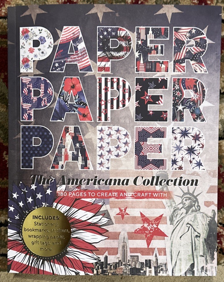 PAPER PAPER PAPER The Americana COLLECTION BOOK 180 Pages Create And Craft 2025