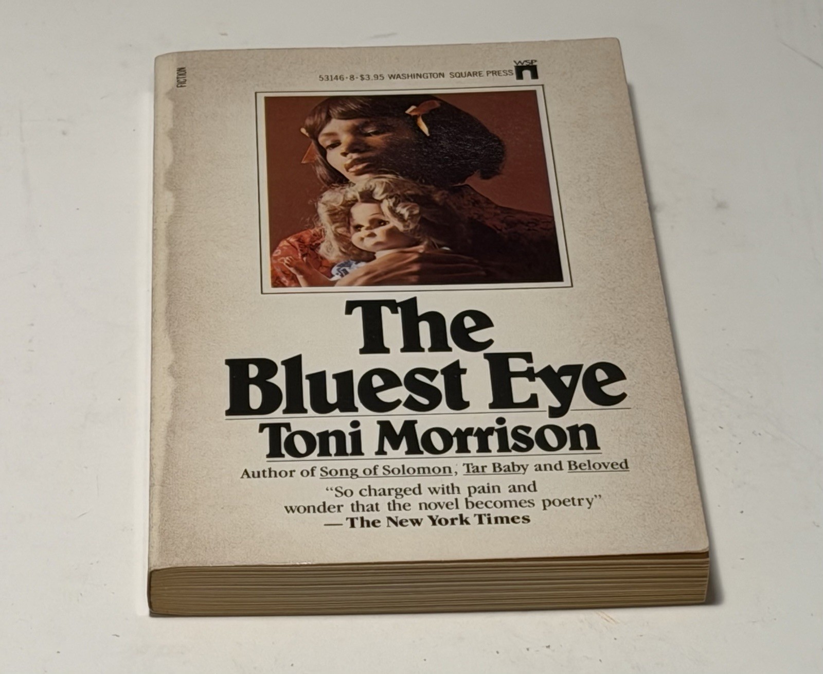 The Bluest Eye Toni Morrison First 1st Pocket WSP 1972 SUPER CLEAN VTG PAPERBACK