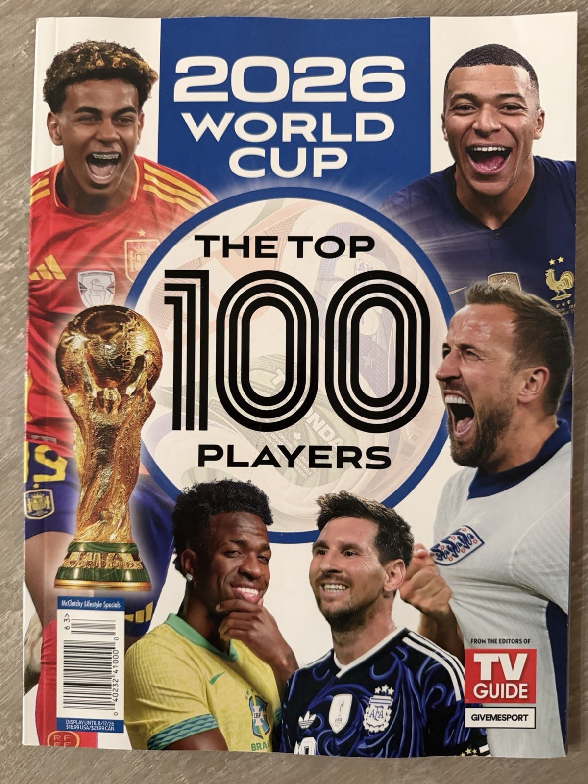 2026 World Cup-The Top 100 Players – TV Guide Special Publication – 2026 Edition