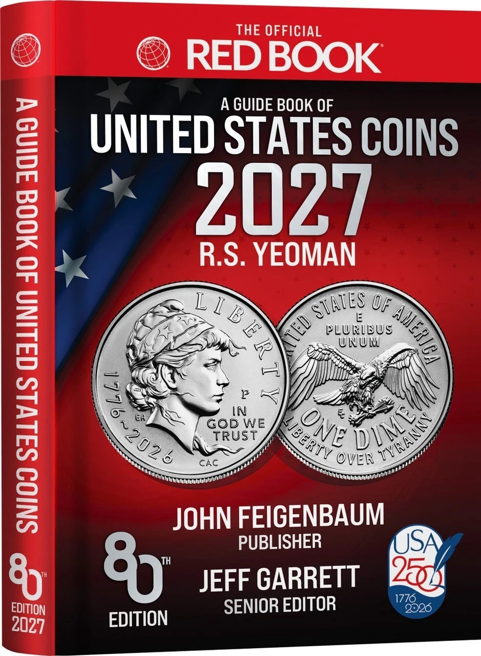 PRE-SALE : 2027 – HARDBACK – RED BOOK ***** SHIPS FREE***** #44