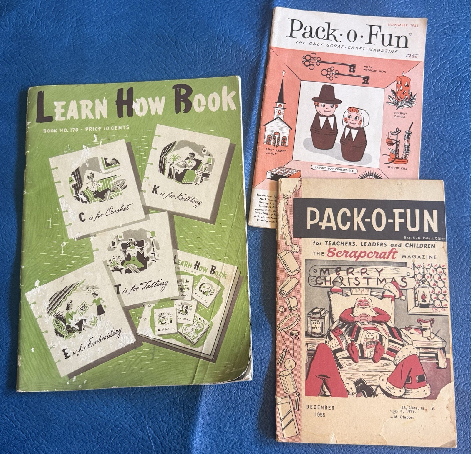 FANTASTIC LG LOT vintage craft publications-handcrafted/how to/homemade gifting