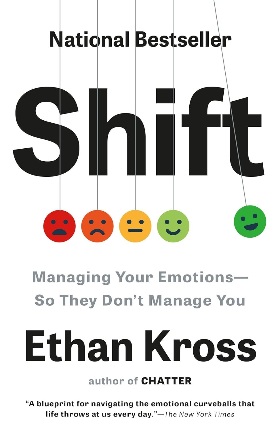 Shift: Managing Your Emotions–So They Don’t Manage You Paperback by Ethan Kross