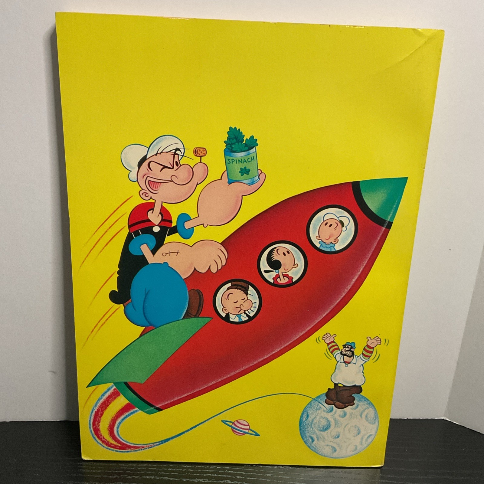 1970 Whitman Popeye & Swee’Pea UNUSED Coloring Book