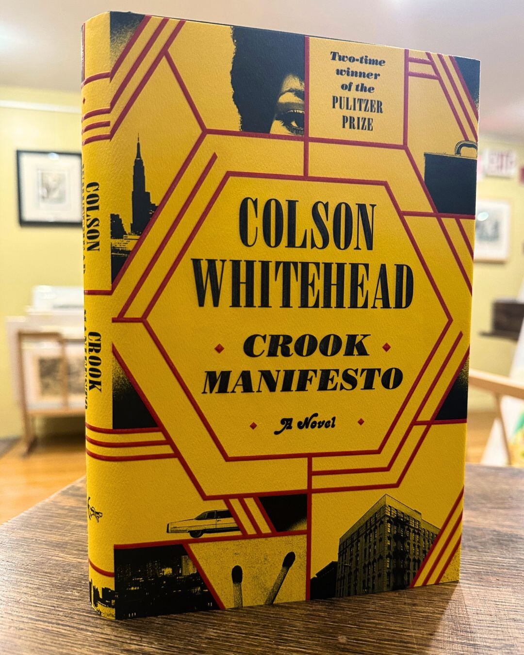SIGNED Colson Whitehead – Crook Manifesto – 2023 1st ed. – Harlem Shuffle sequel