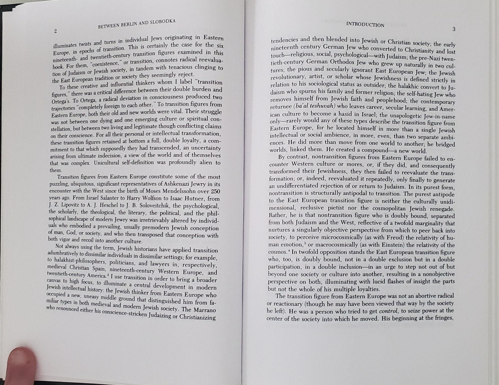 Between Berlin and Slobodka Hillel Goldberg Augmented Edition Hardcover Judaica