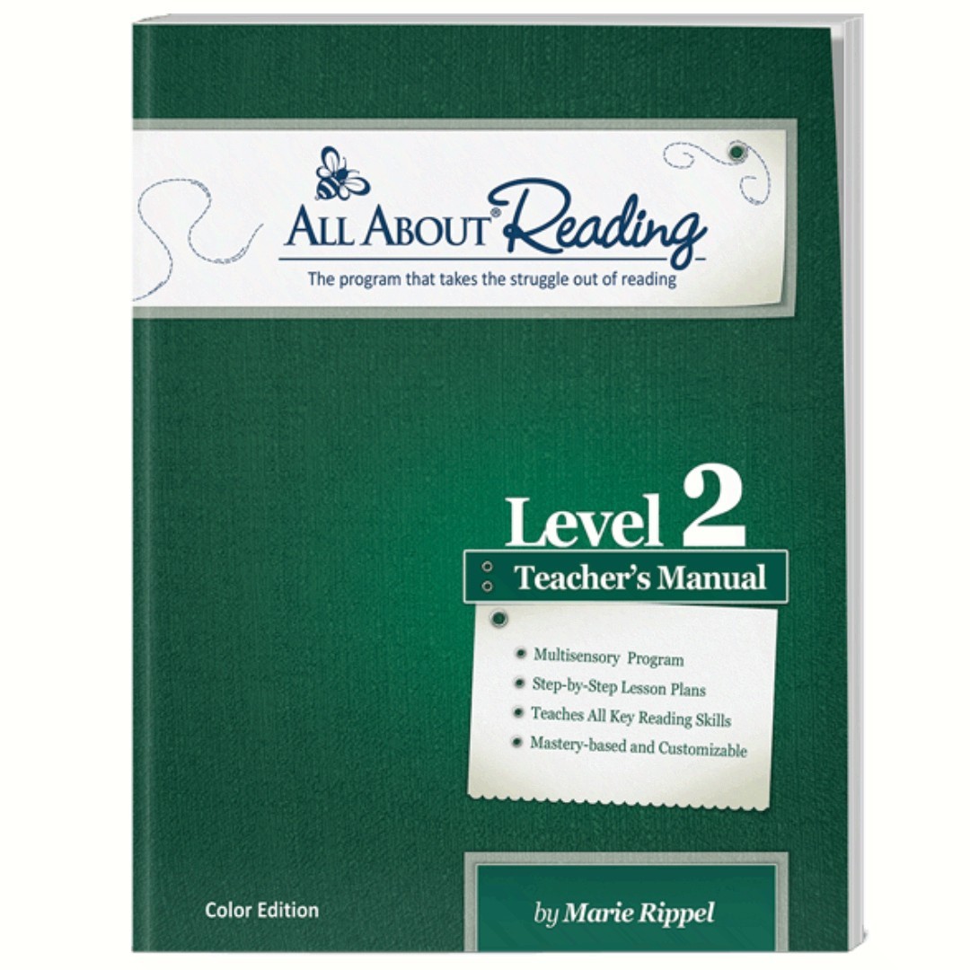 All About Reading Level 2 Materials Complete Homeschool Phonics Program Set