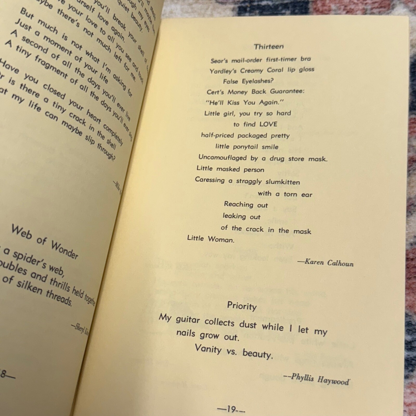 Vintage SEED 1972 Grissom High School Literary Magazine Yearbook Art Poetry