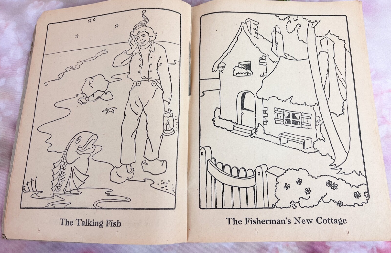 1946 Whitman Publishing BIG BIG PAINT BOOK Children’s Coloring Book *READ*