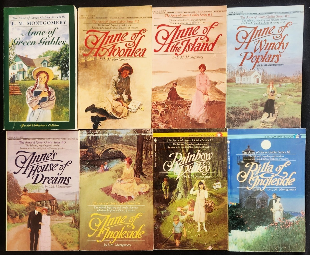 L.M. Montgomery~Lot 8 PB~Anne Shirley / Green Gables Series~Complete Set 1-8~LN