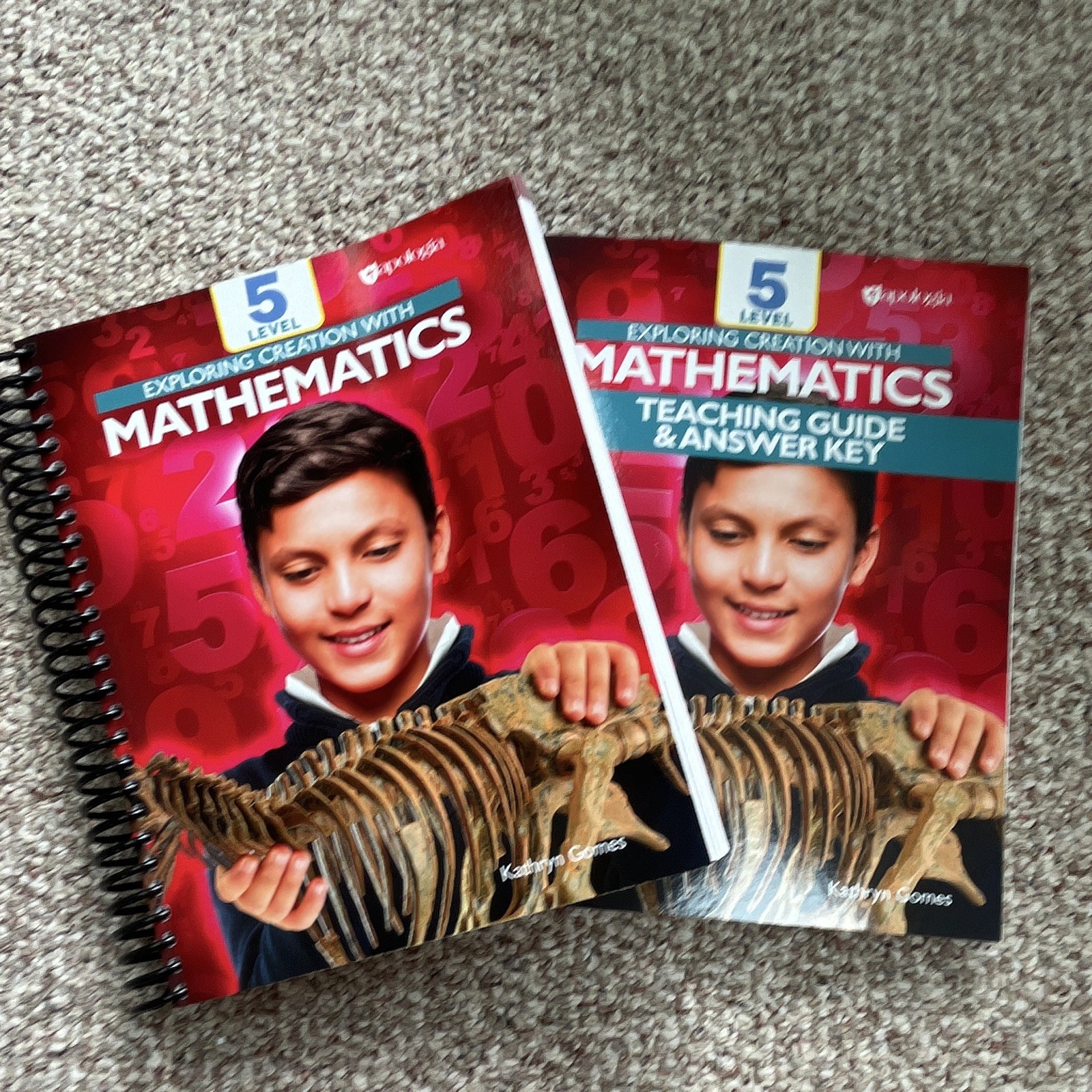 Apologia Exploring Creation with Mathematics Level 5 Student Text + TG/AK