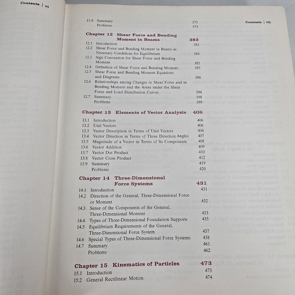 Engineering Mechanics Statics And Dynamics Shelley McGraw-Hill HC 1980 Textbook