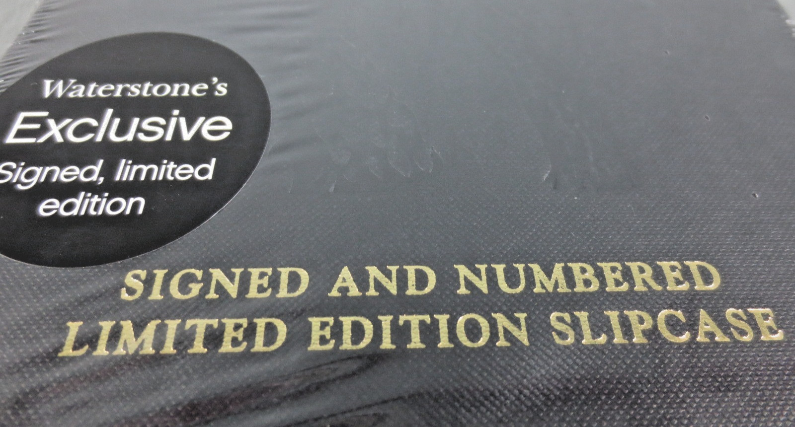 Waterstone’s Christopher Paolini Signed and Numbered “Brisingr” HC Book 3 Sealed