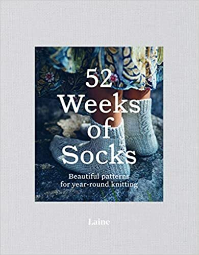52 Weeks of Socks: Beautiful patterns PAPERBACK 2021