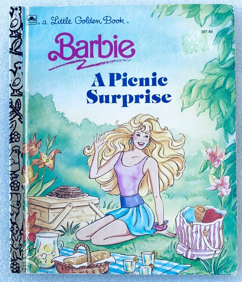 Little Golden Book Lot (3 Books) – Barbie (1990, 1992, 2013 – Fairy Princess)