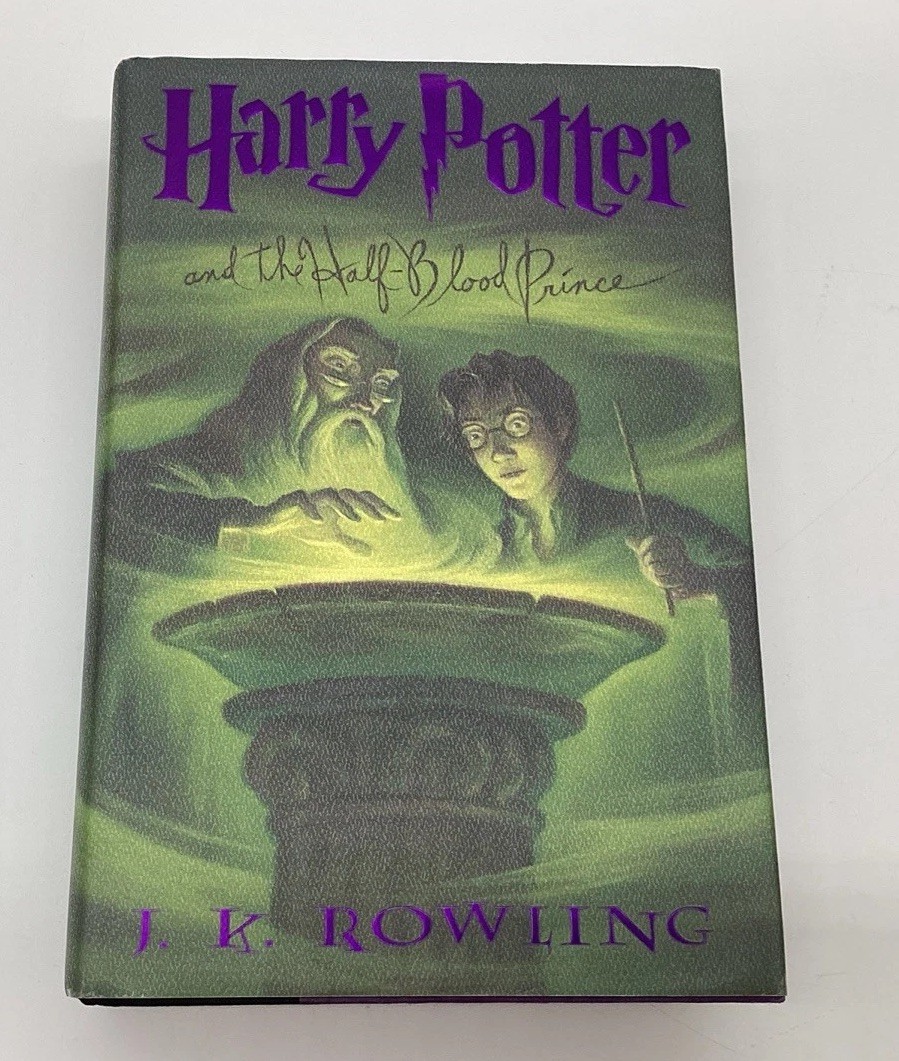 LOT OF 7 HARRY POTTER HARDCOVER BOOKS #1-7, ALL 1st ADDITIONS BY J K ROWLING