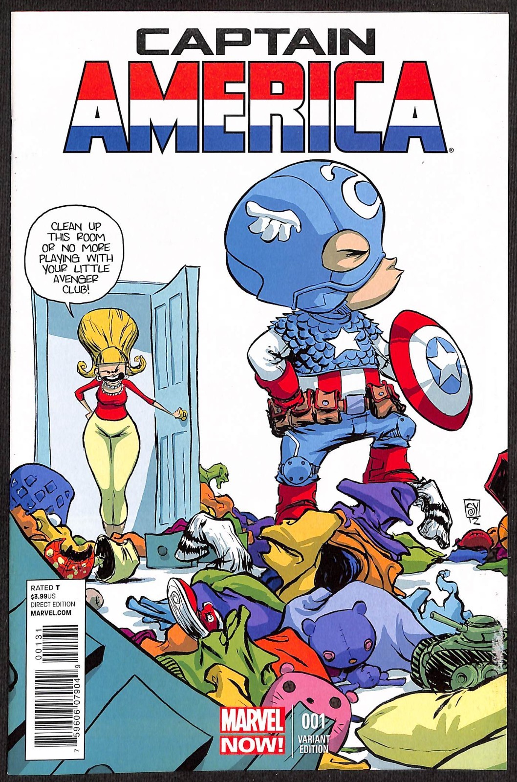 Captain America #1 Skottie Young Variant