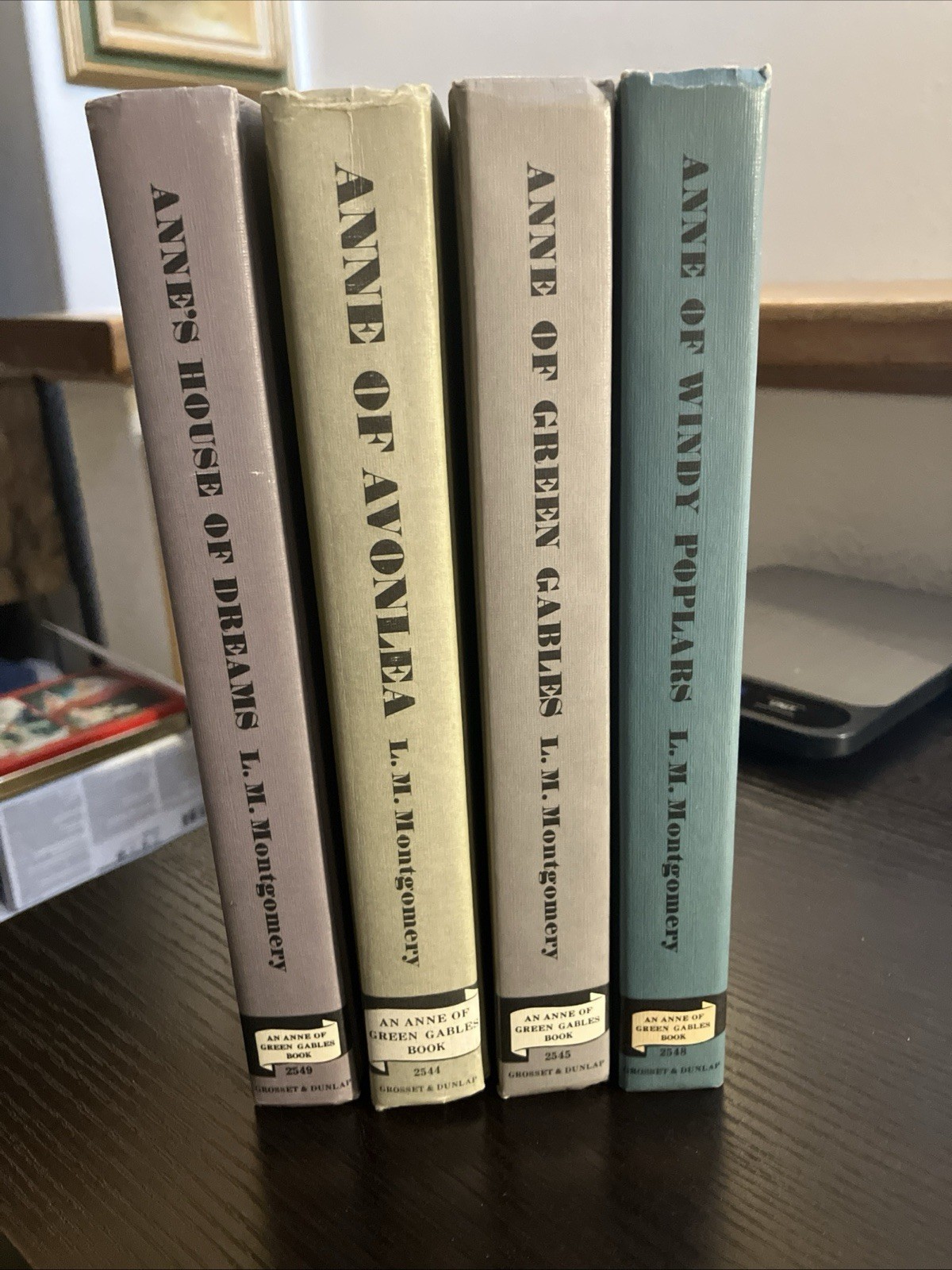 Anne of Green Gables Book Series Set Of 4 Hardcover Vintage Books 1970’s Edition