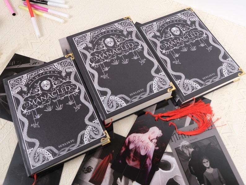 Manacled Book 3-Volume Hardcover Edition with Illustrations by Senlinyu