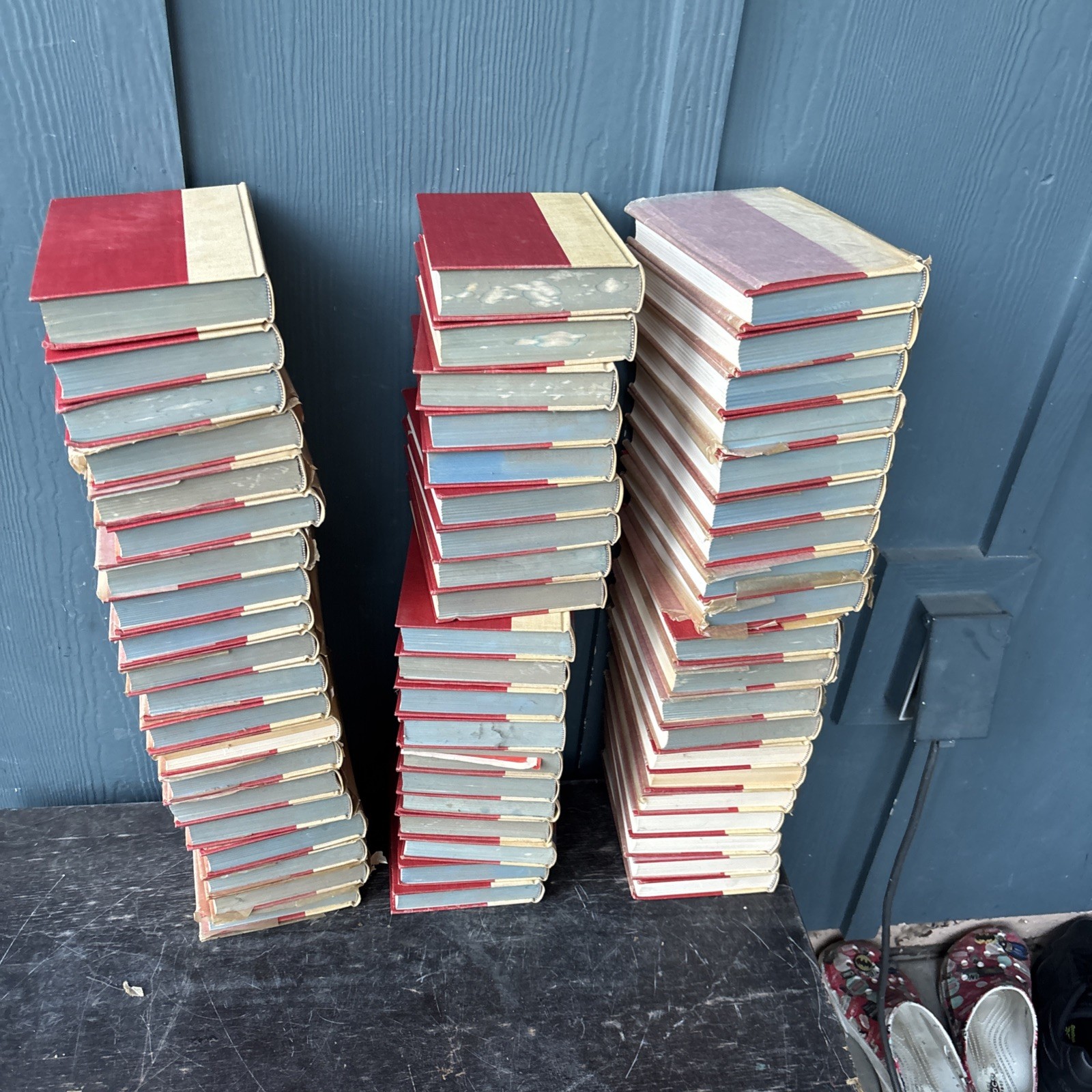 Zane Grey Lot Of 60 Walter Black Vintage HC Books Western Novel Collector Set