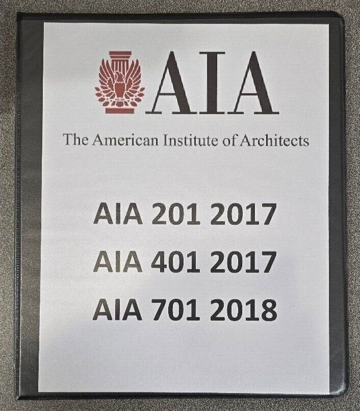 AIA Documents A201 A401 A701 – 2017/18 General Conditions