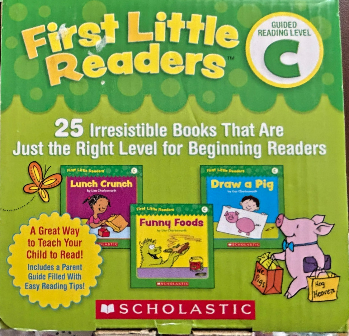 First Little Readers Level C – 25 Books – Ages 4-8 Early Reading LIKE NEW