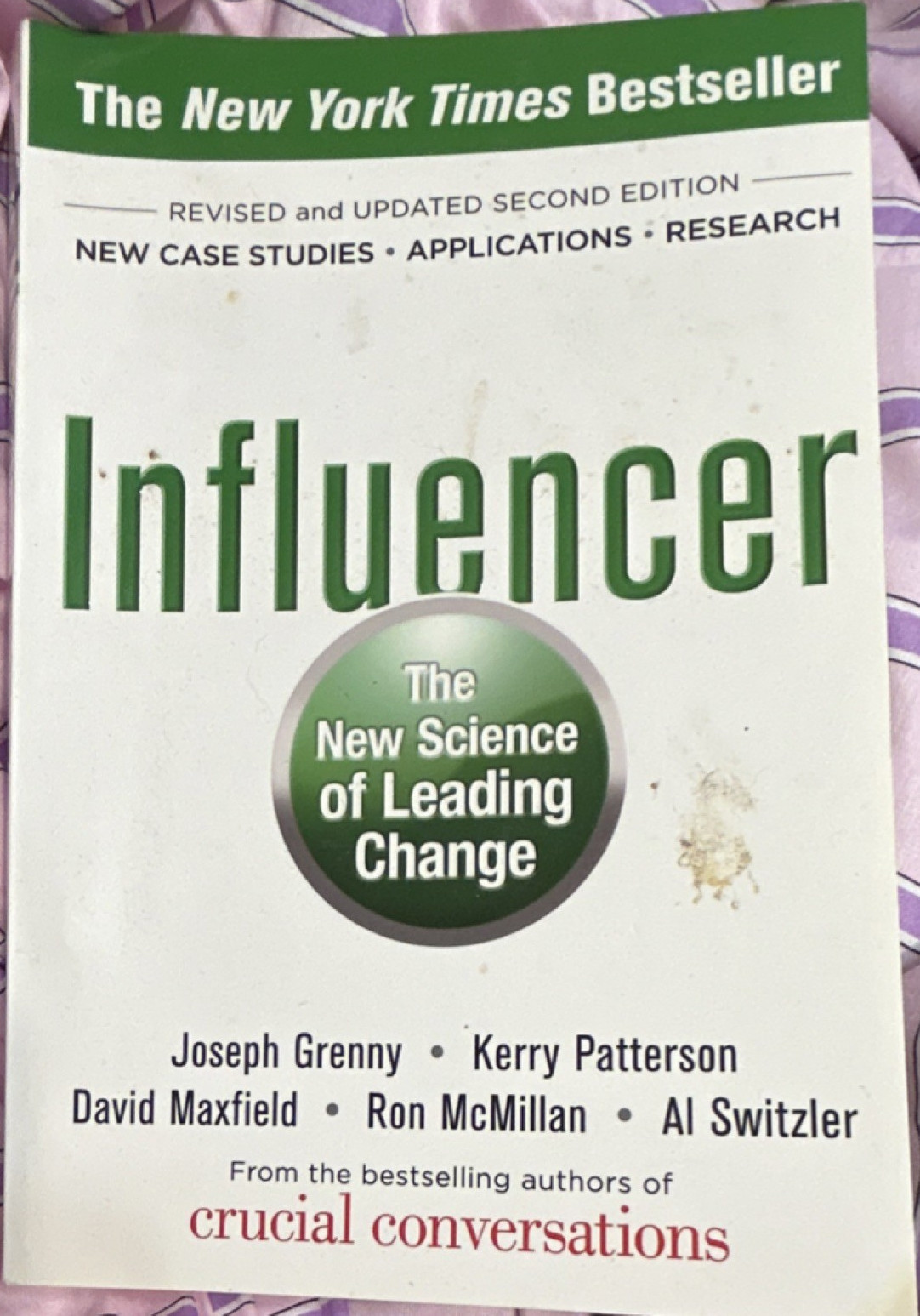 Joseph Grenny Kerry Patterson Influencer Leading Change Paperback Business 2nd …
