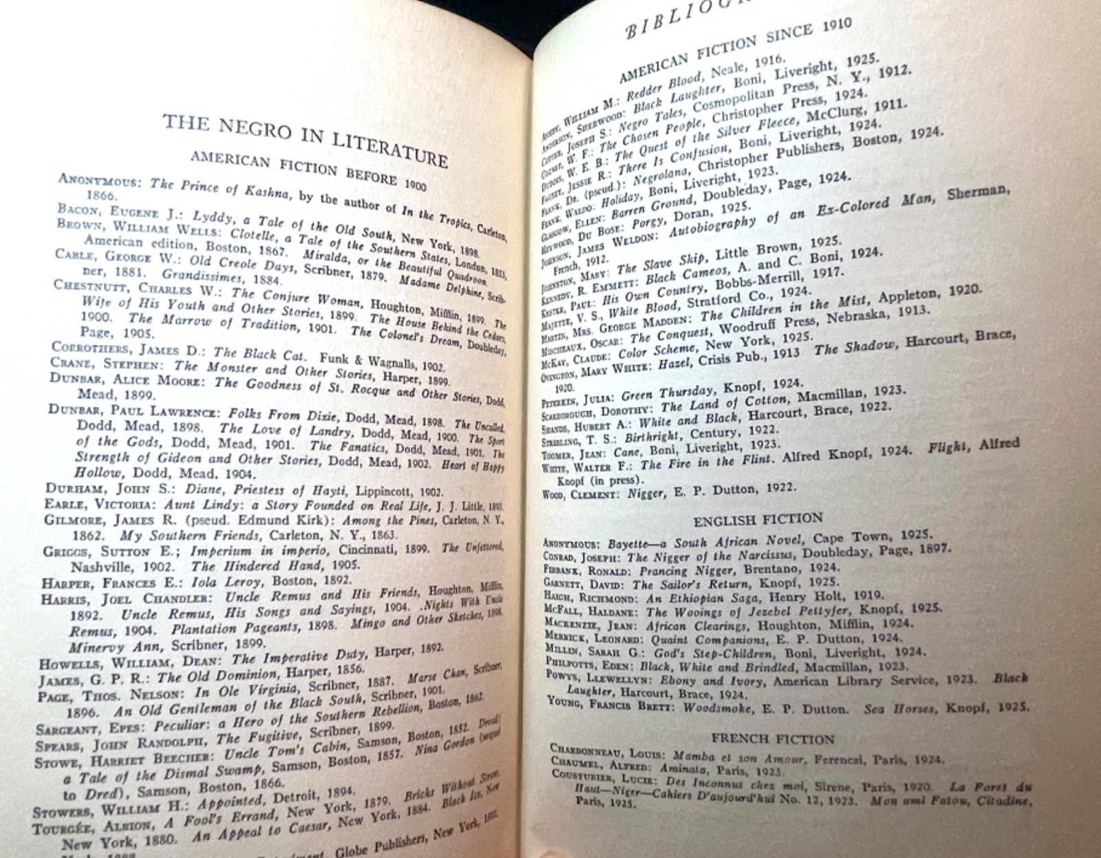 The New Negro Alain Locke 1925 First Edition First Printing Harlem Renaissance