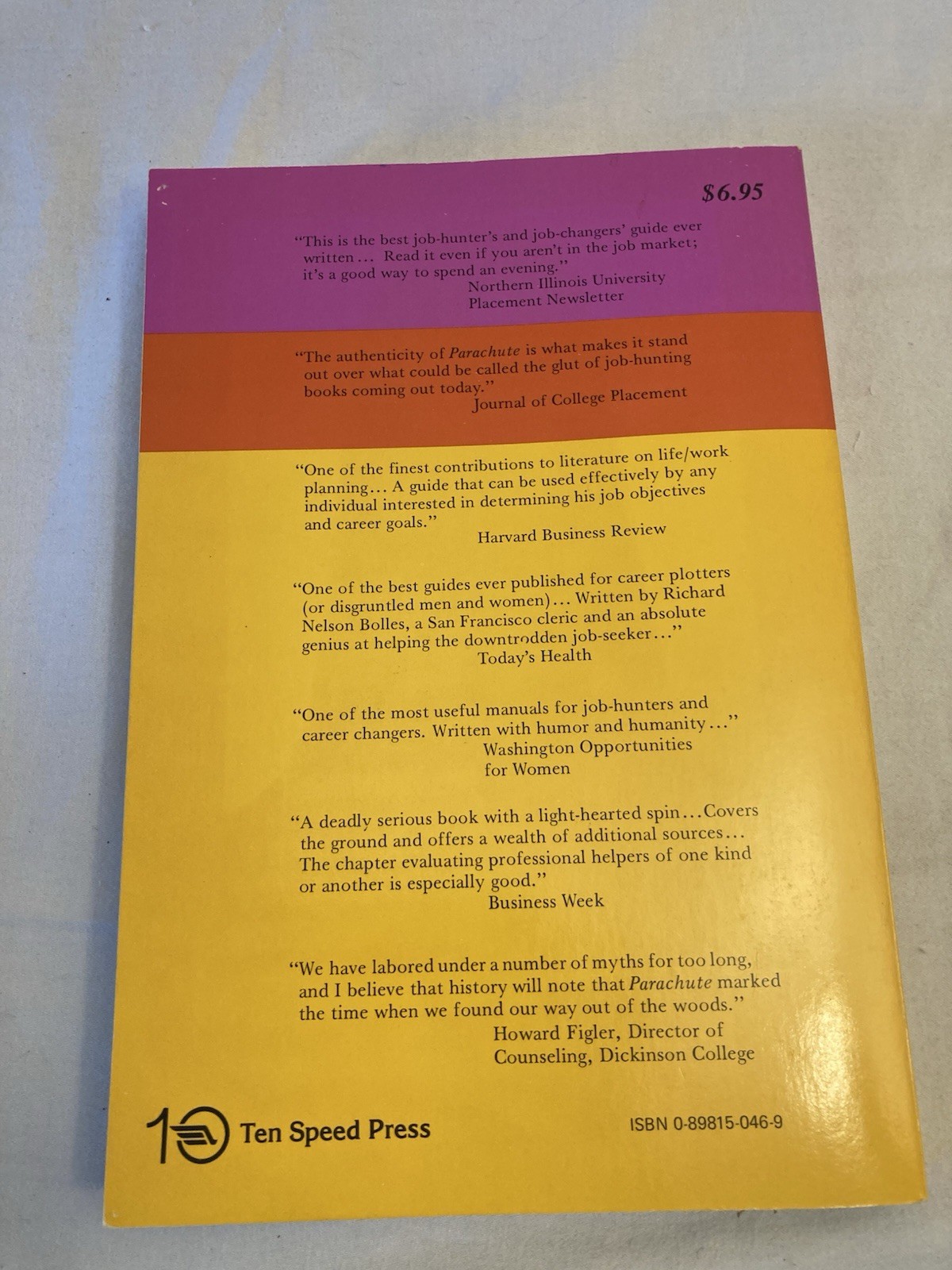 What Color Is Your Parachute?A Practical Guide For Job Hunters Richard N. Bolles