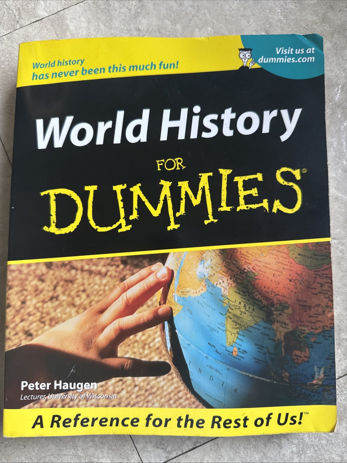 World History for Dummies by Peter Haugen (2001, Trade Paperback)