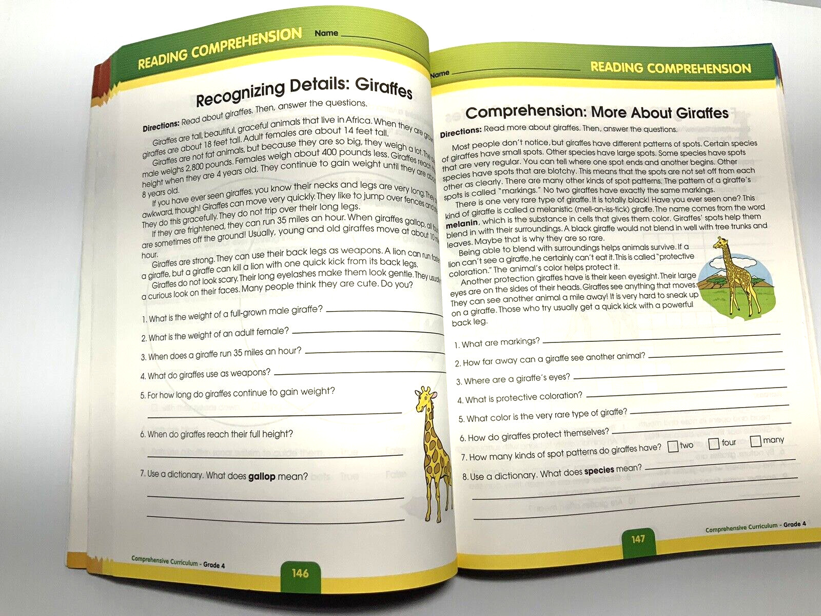 Comprehensive Curriculum of Basic Skills, Grade 4 Ages 9-10 (544 pages)