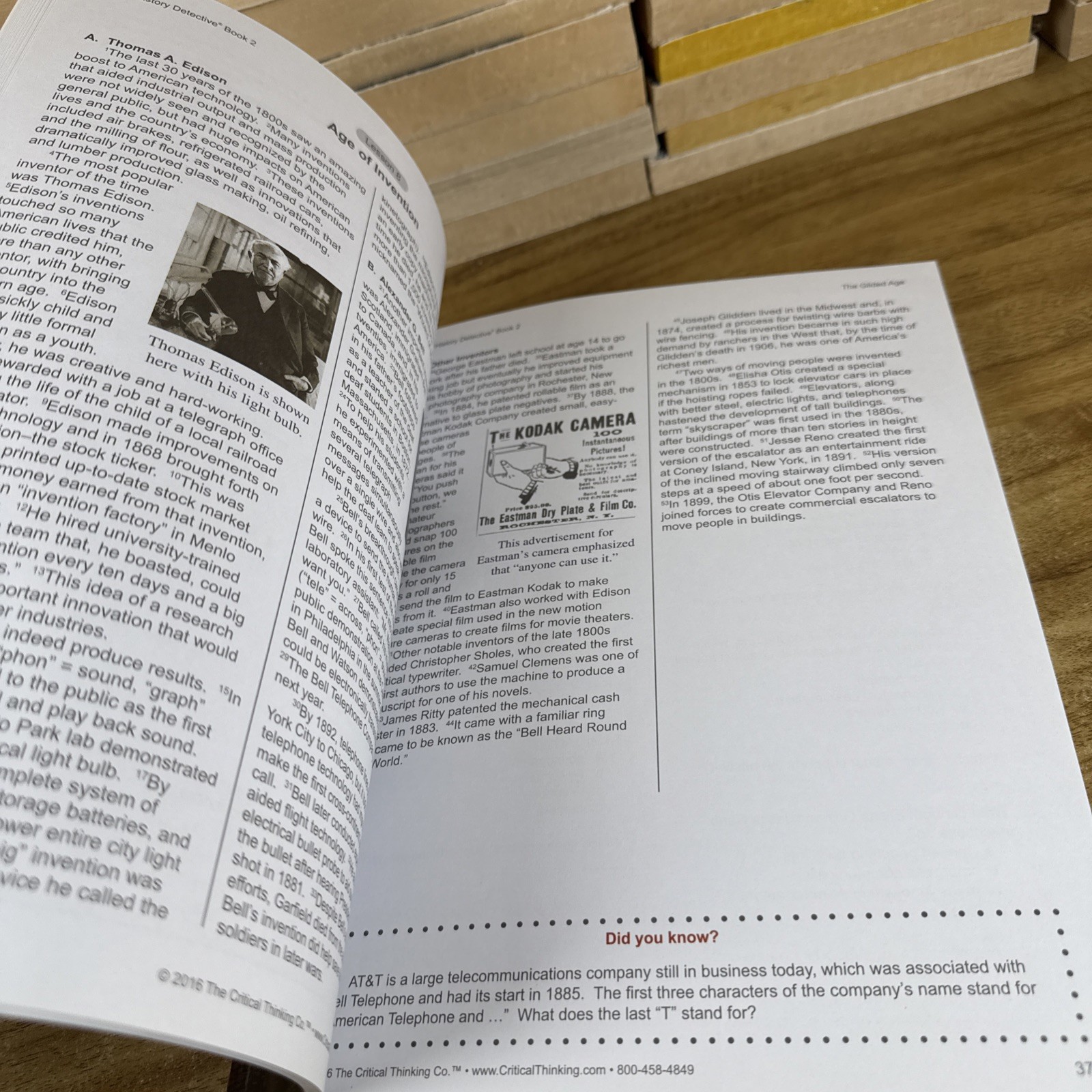 U.S. History Detective Book 2 – Paperback, by Steven Greif Paperback Homeschool