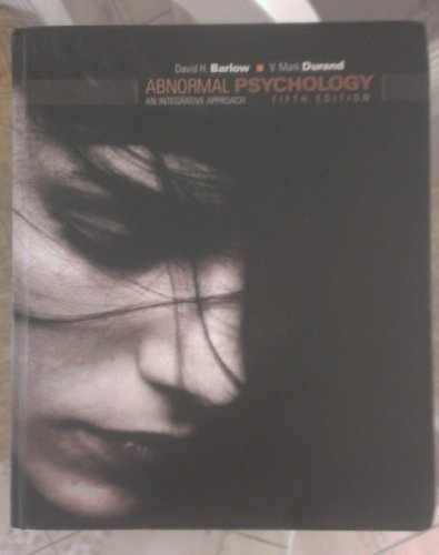 Abnormal Psychology: An – Hardcover, by Barlow David H.; – Very Good n