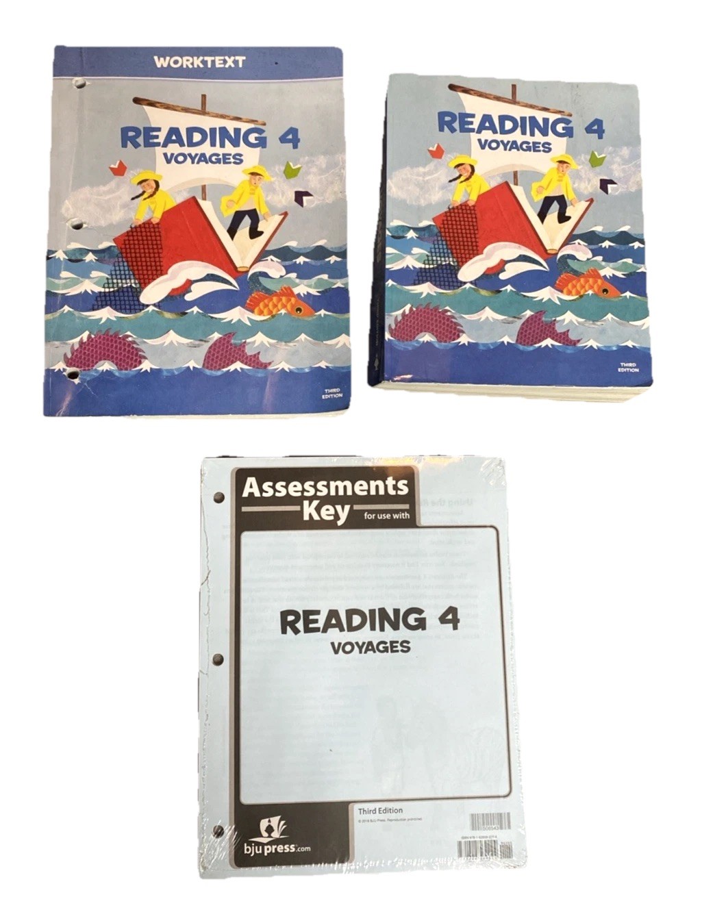 BJU Press 4th Grade Curriculum Lot Teacher Student Books Math Science Bible