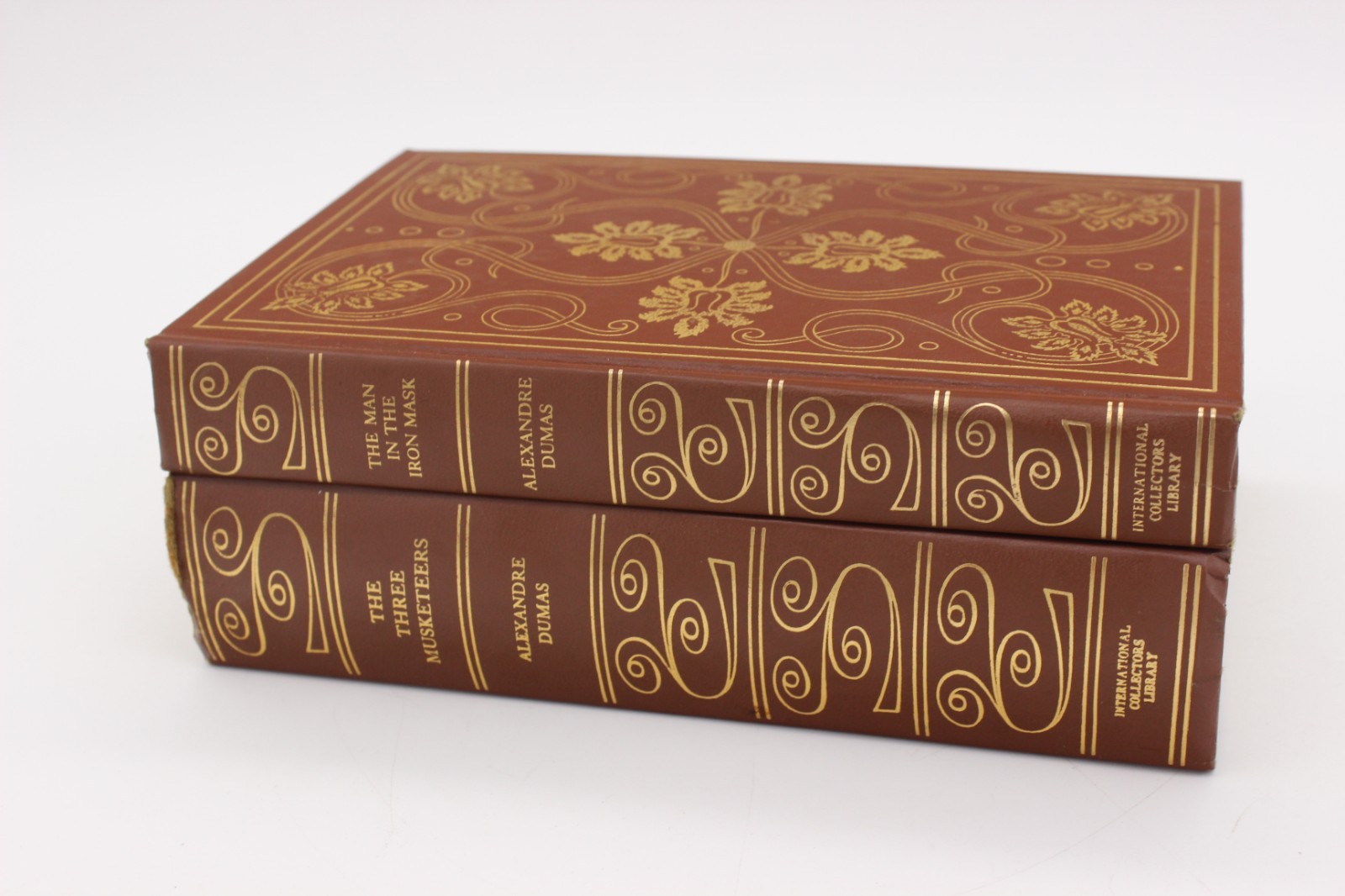 The Three Musketeers & Iron Mask Dumas International Collectors Library Leather