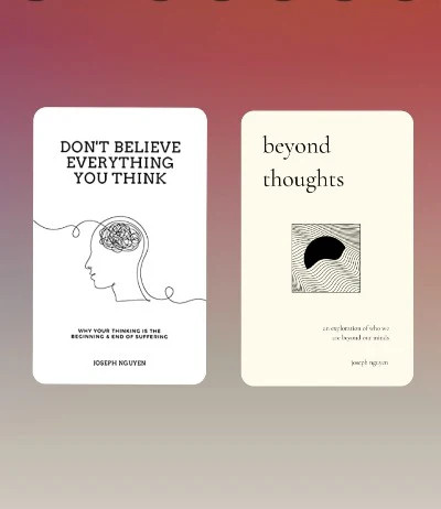 (Combo) Don’t Believe Everything You Think+ Beyond Thoughts (paperback) – Joseph