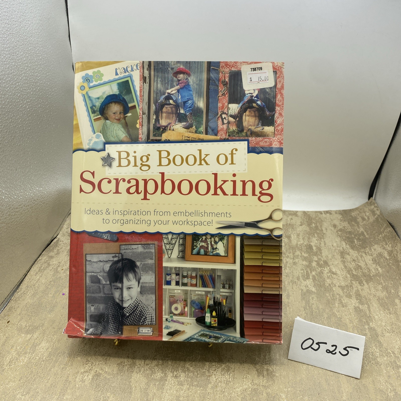 Big Book of Scrapbooking – Over 475 Pages – Memory Maker Books – Organizing Idea