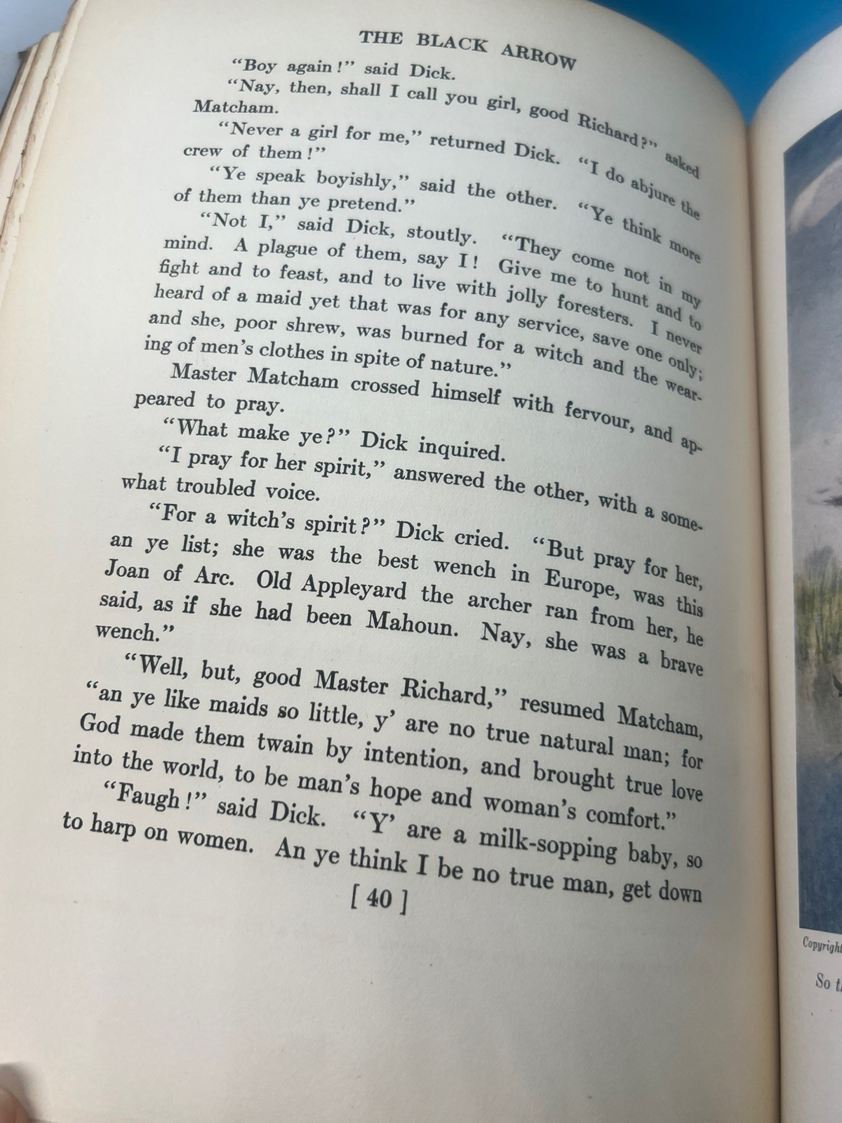 The Black Arrow By Robert Louis Stevenson, 1916 Charles Scribner’s Sons HC