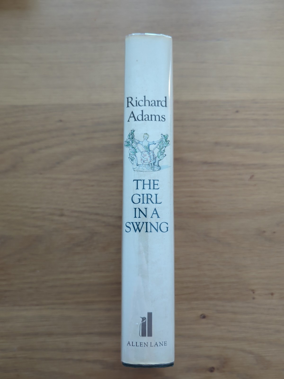 The Girl in a Swing by Richard Adams 1st Print HCDJ, 1980 Allen Lane
