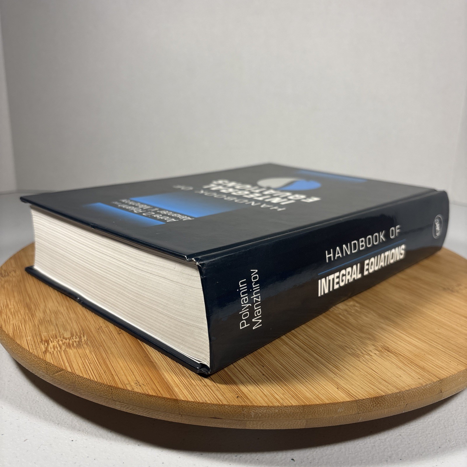 USED Handbook Of Integral Equations Andrei D. Polyanin & Alexander Manzhirov CRC