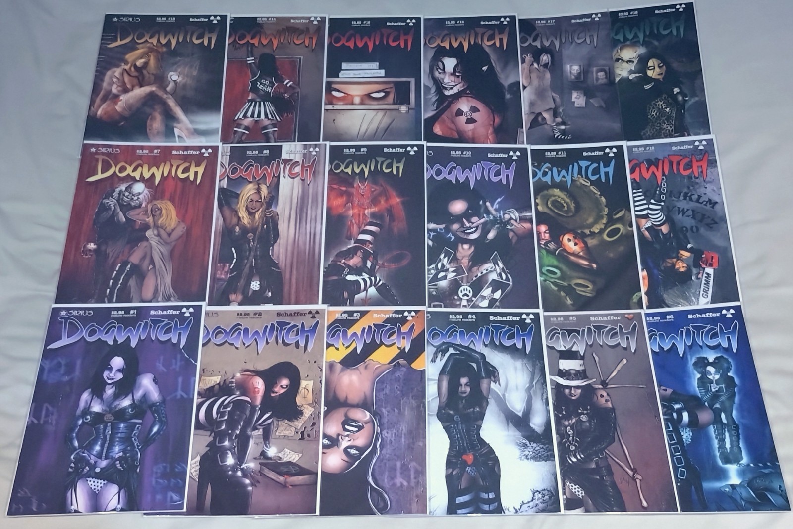 Dogwitch #1-18 Complete Series/Run – Sirius Comics (2002) NM/VF