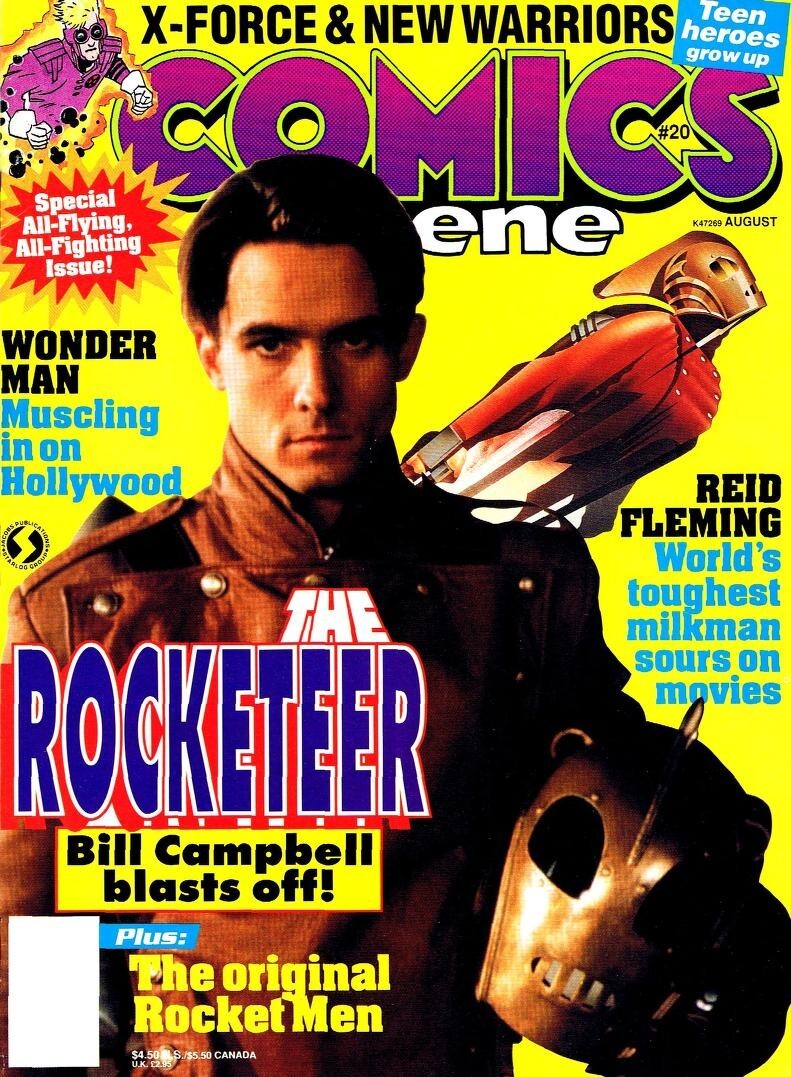 COMICS SCENE MAGAZINE 58 Select Issue Collection On USB Flash Drive