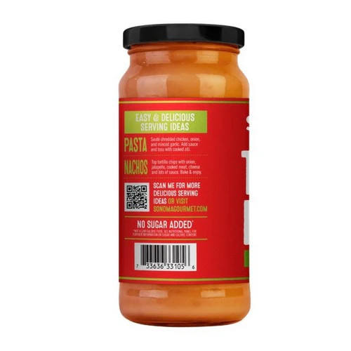 Tomato Basil Alfredo Sauce 15.5 Oz by Sonoma Gourmet